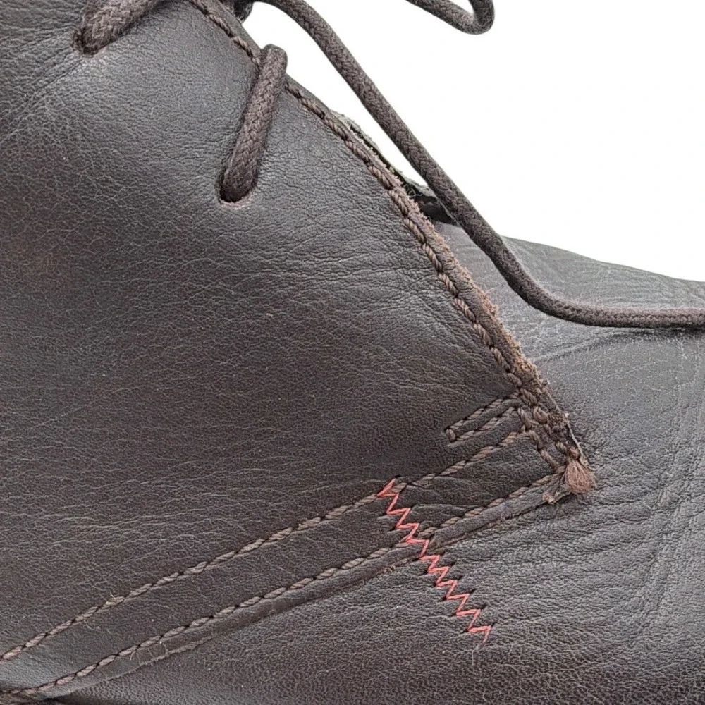 Vito Rossi Men's Dark‎ Brown Leather Chukka Boots Size 12